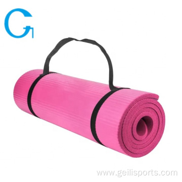 Eco-friendly Anti Slip NBR Yoga Mat For Exercise